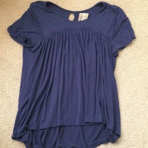 dolan navy loose top